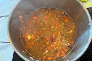 Romige kikkererwtensoep stap 5