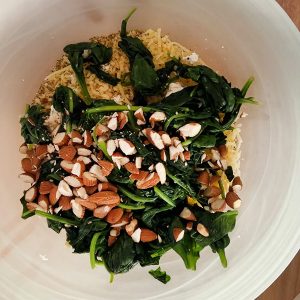 Gevulde paprika met spinazie en feta stap 4