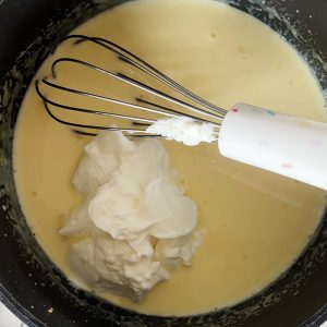 Citroen panna cotta stap 2