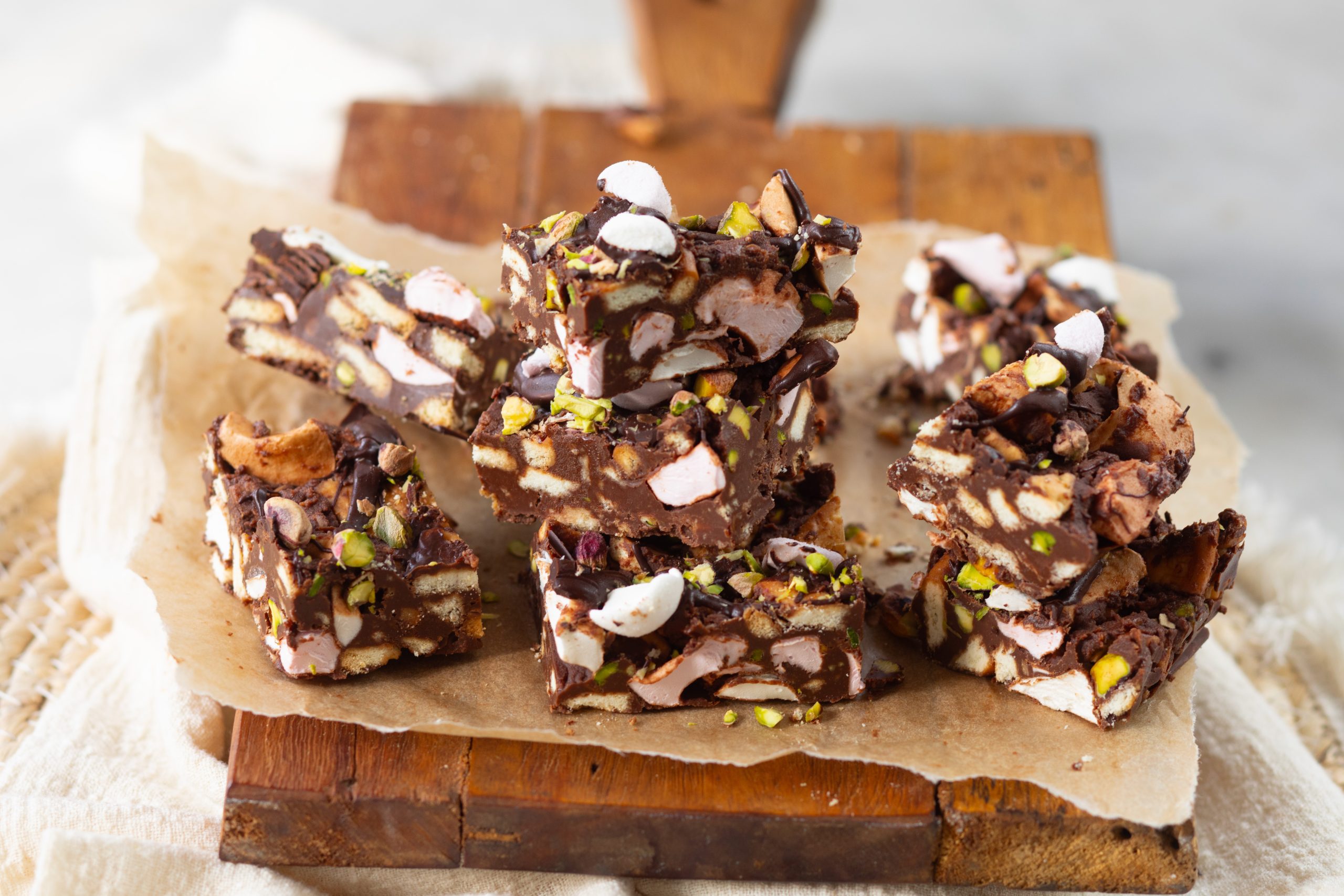Rocky road recept