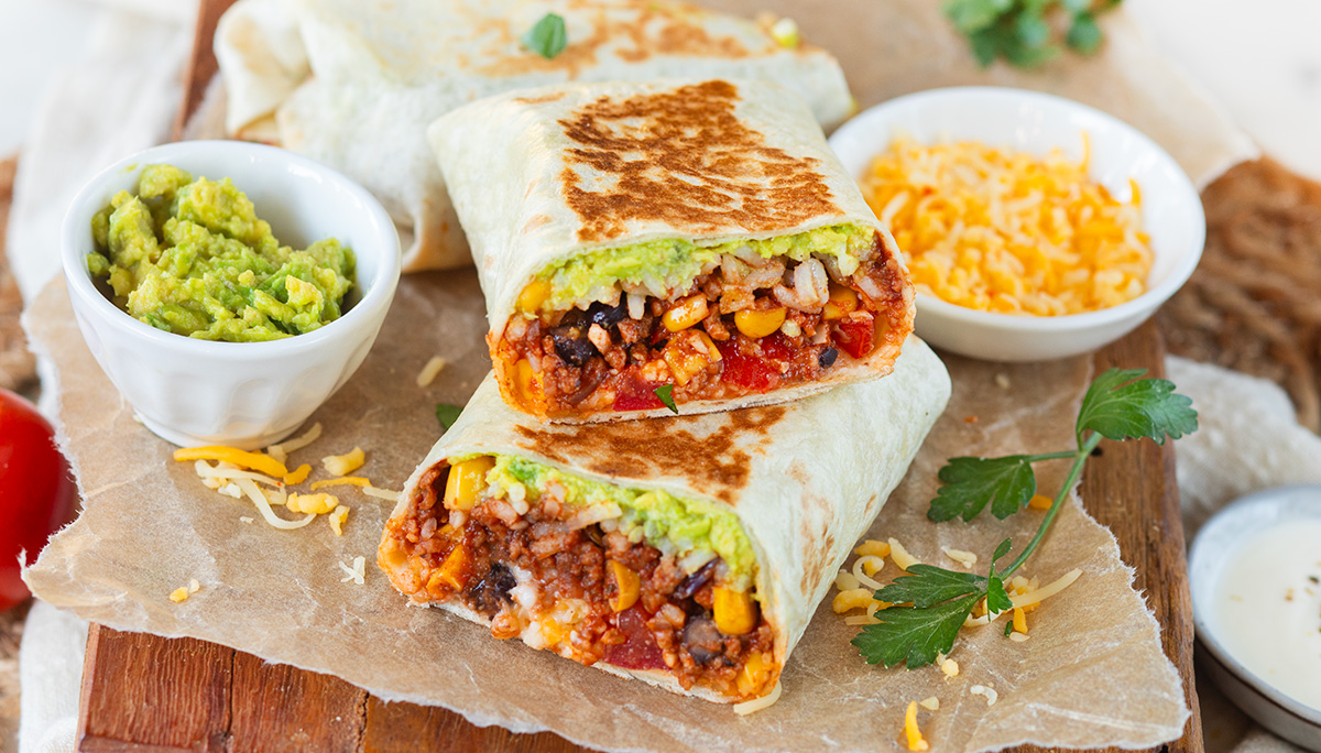 Burrito recept met gehakt