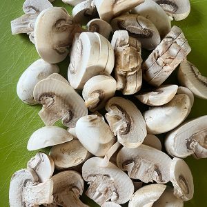 Champignons bakken stap 1