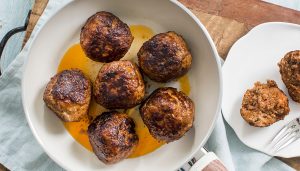 gehaktballen maken in de pan