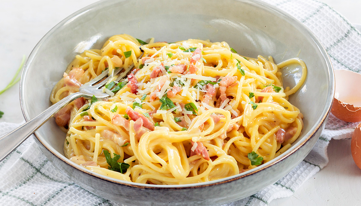 Pasta carbonara: romige klassieker