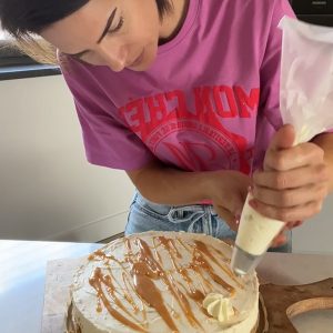 Stroopwafel cheesecake stap 9