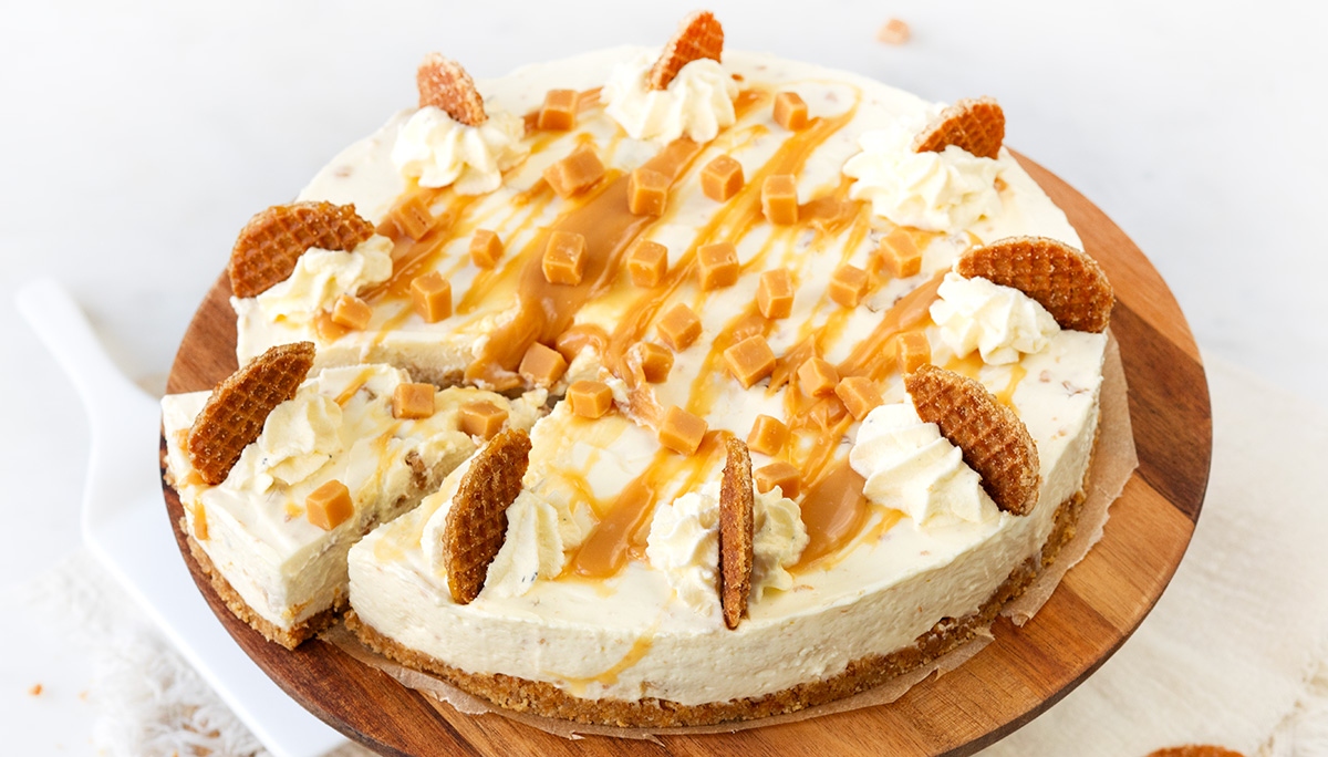 Stroopwafel cheesecake