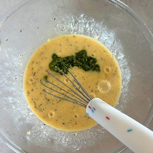 quiche caprese stap 03