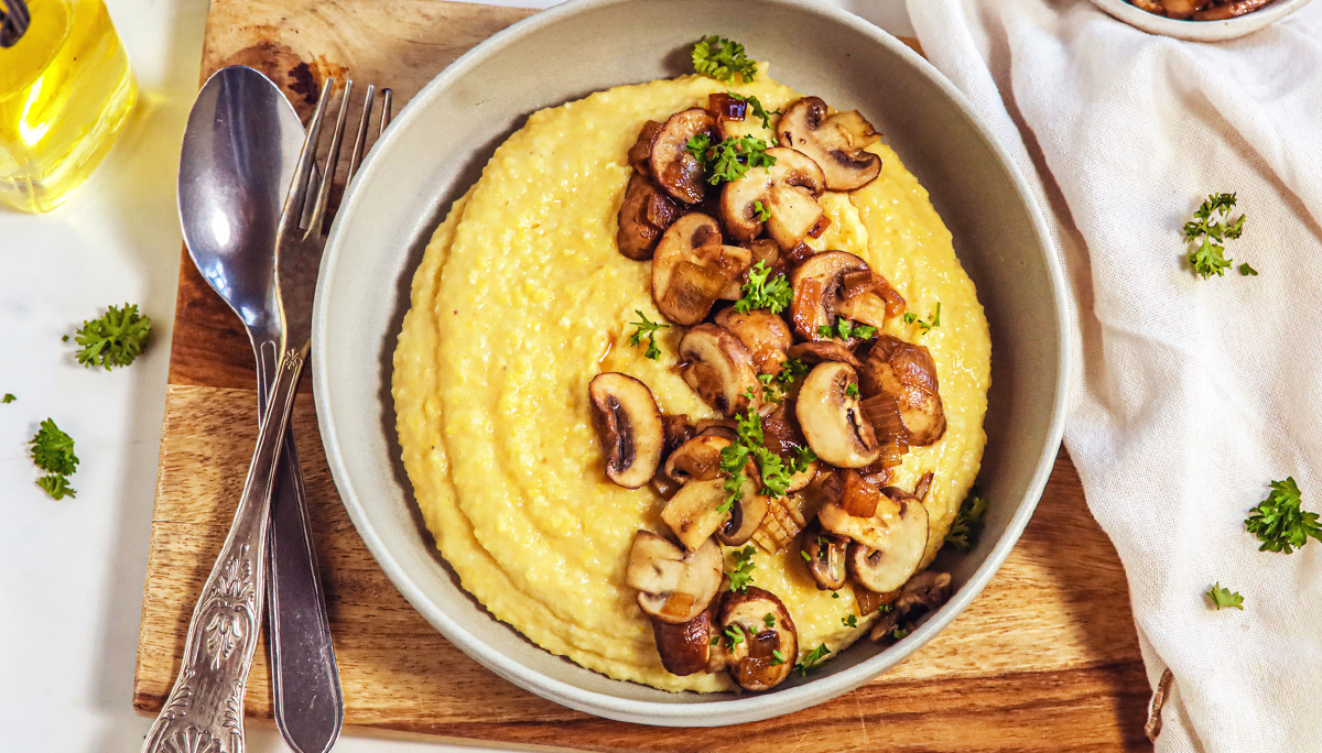 Polenta: romig recept