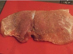 rollade in de oven bereiden stap 1