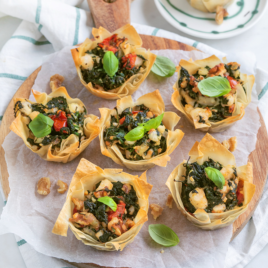 Filodeeg hapjes maken