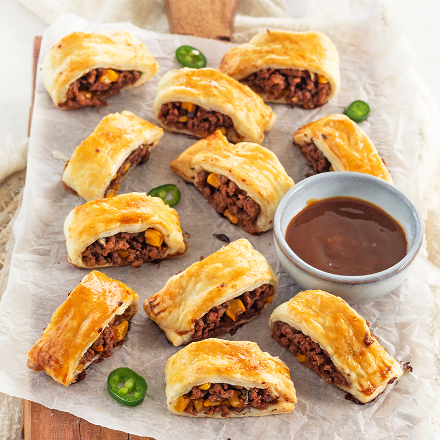 Mexicaanse mini saucijzen hapjes zelf maken