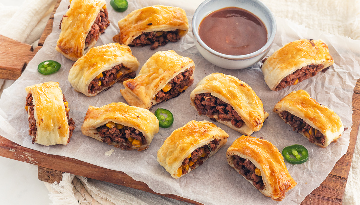 Mini saucijzenbroodjes