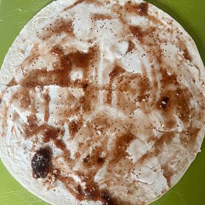 Kerst wrap hapjes stap 1