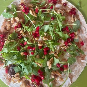 Kerst wrap hapjes stap 2