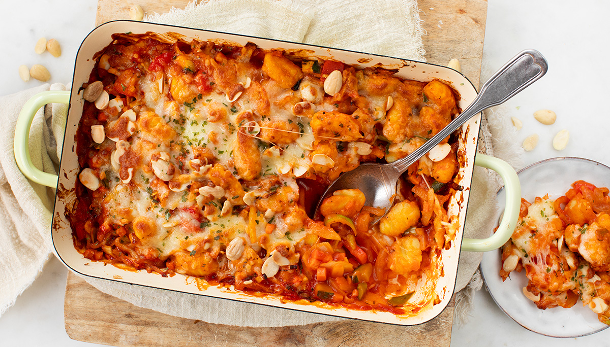 Snelle gnocchi ovenschotel in 5 minuten