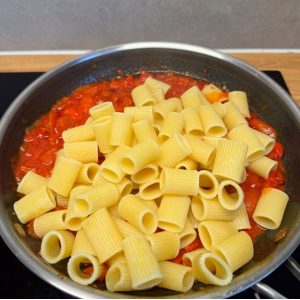 pasta chorizo stap 5