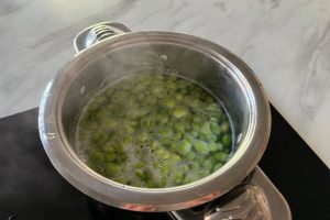 Edamame spread stap 1