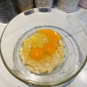 carrot cake bananenbrood stap 1