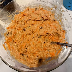 carrot cake bananenbrood stap 3