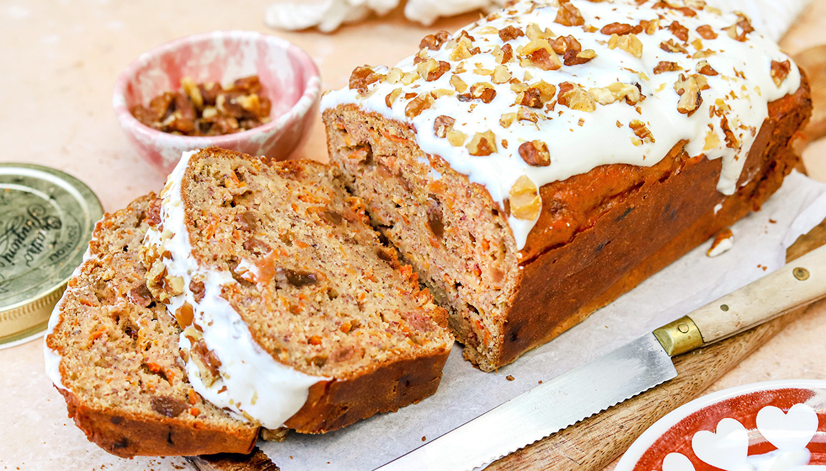 Carrot cake bananenbrood