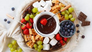 Chocolade fondue recept