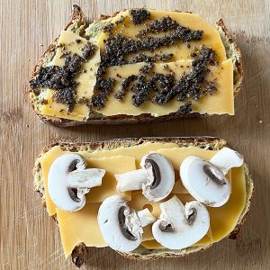 Truffel tosti stap 2